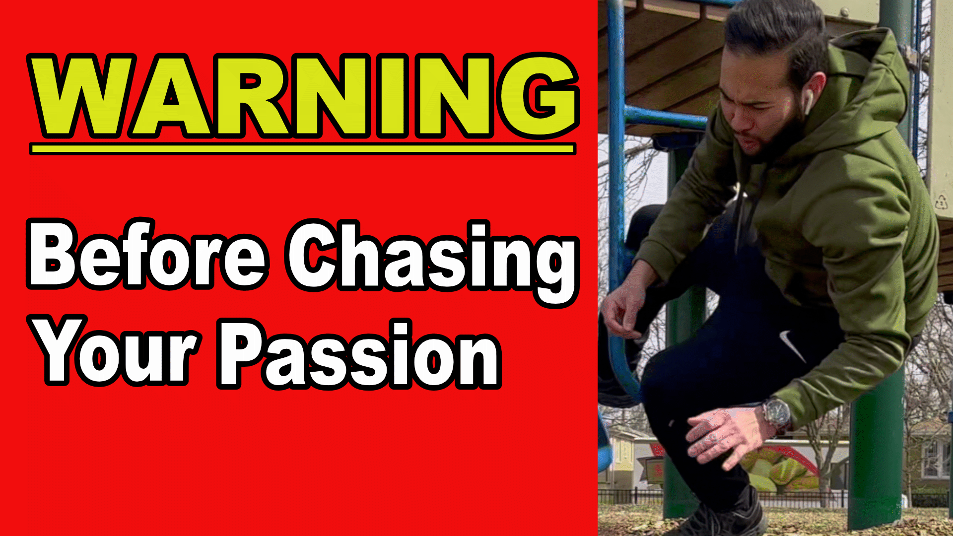 (WATCH THIS) Before quitting your job and chasing your passion.